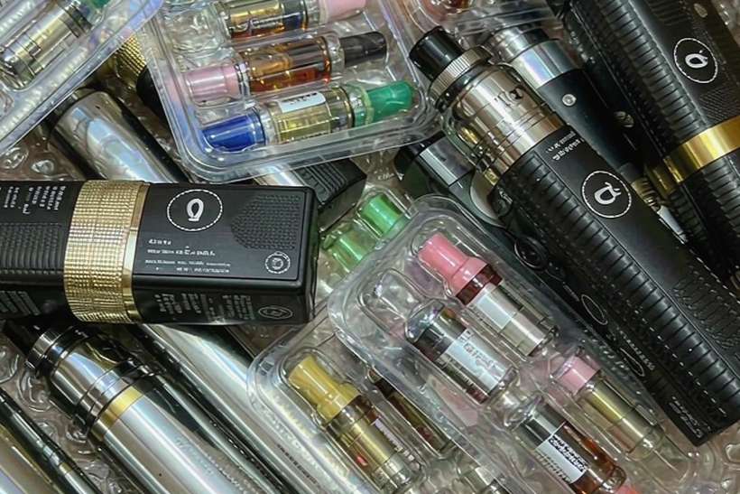 Restocking Kafficarat e-liquid — express air